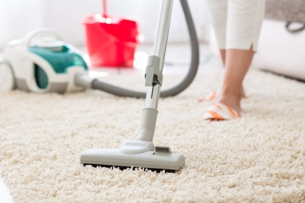 cleaning up the waste