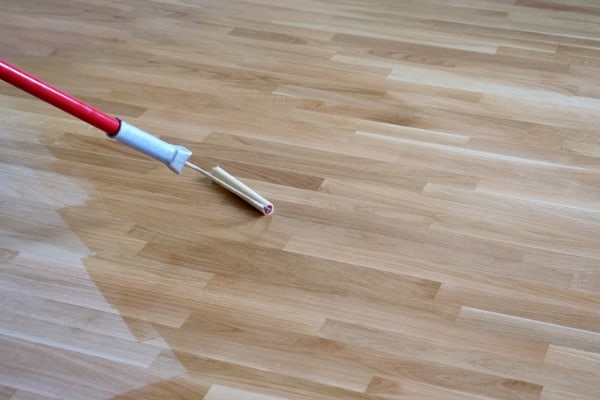 finishing the floor
